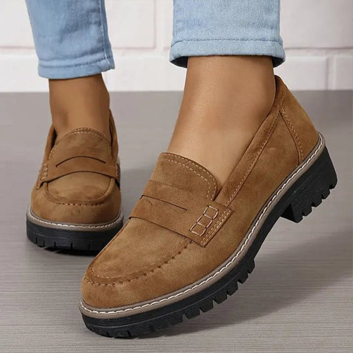 Daphné – Comfortabele Plateau Loafers