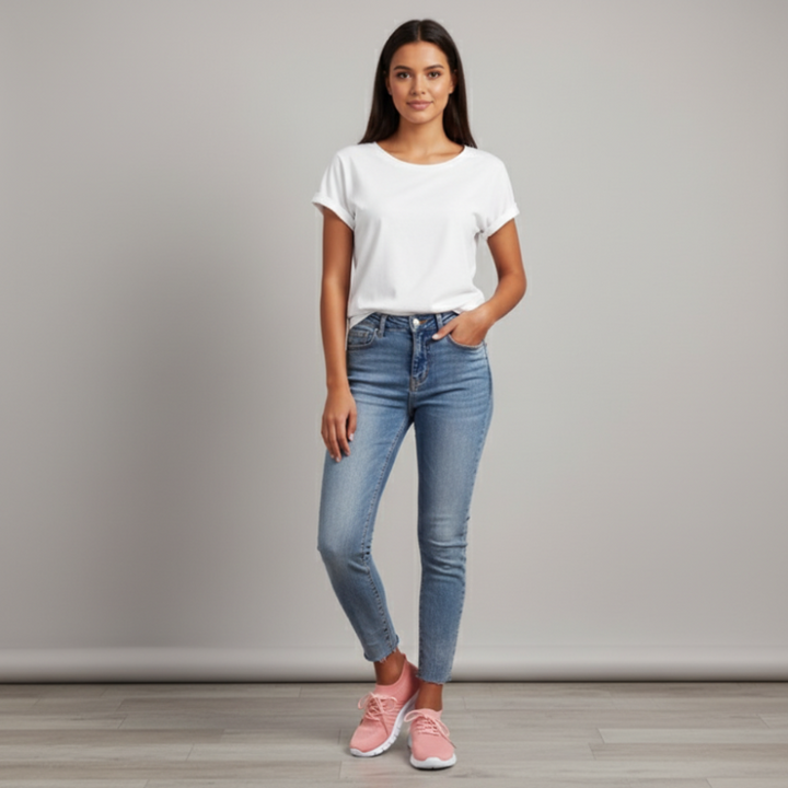 Dames orthopedische sneakers met elegant en comfortabel design