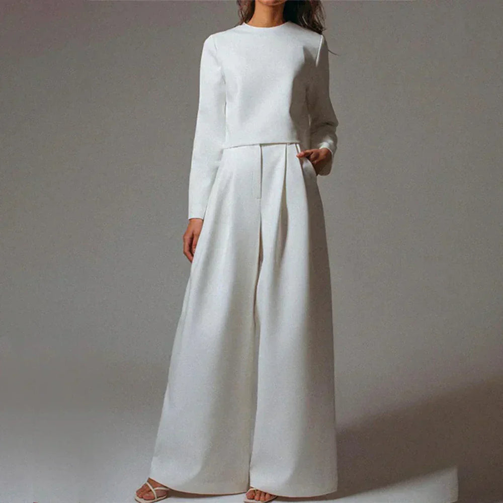 Fenne – Co-ord set met wijde broek