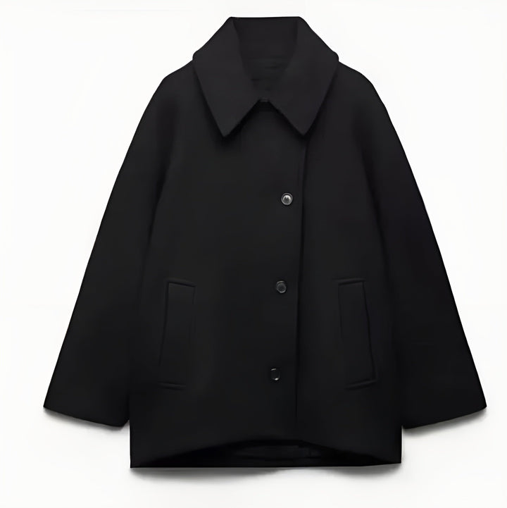 Fientje – Oversized wollen jas