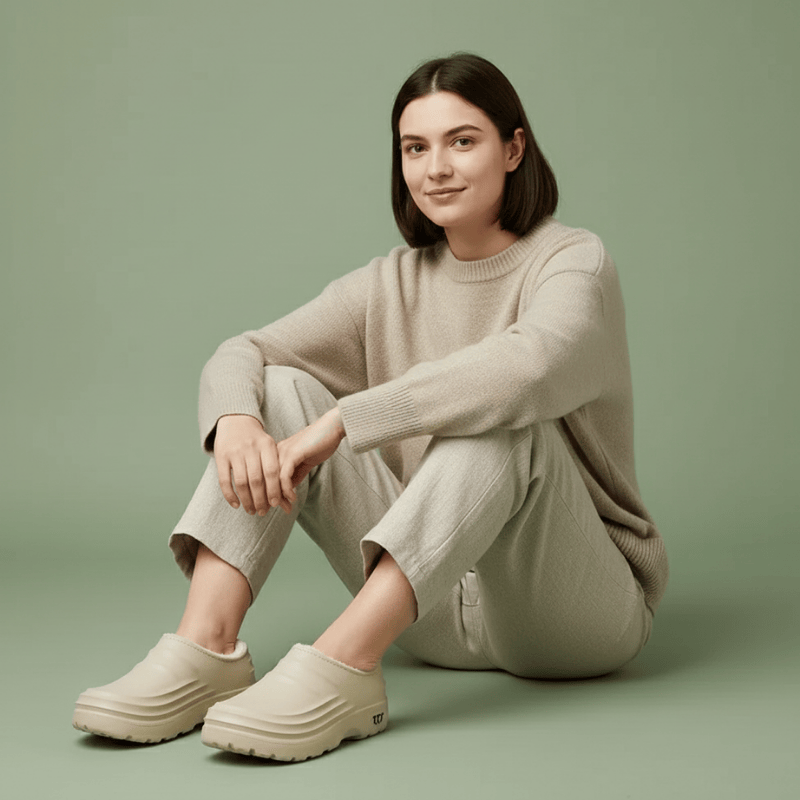 Noelle gezellige waterdichte schoenen voor dames van Lenoriva – stijlvolle, warme en duurzame damesschoenen