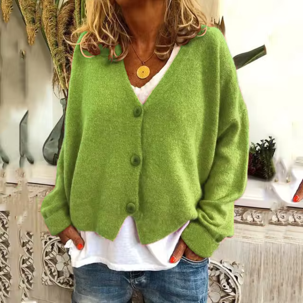 Marit – Luxe Cardigan Met Knopen
