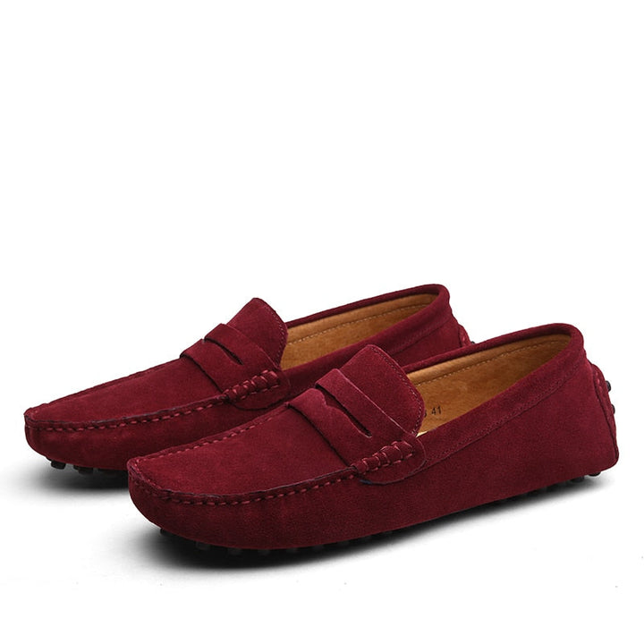 Matteo – suede loafers heren