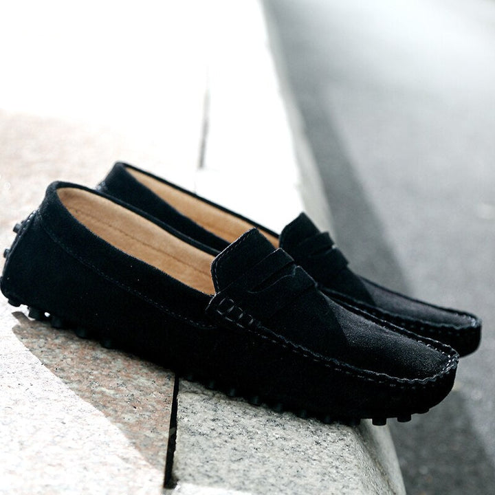 Matteo – suede loafers heren