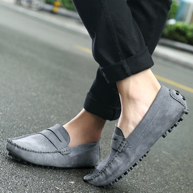 Matteo – suede loafers heren