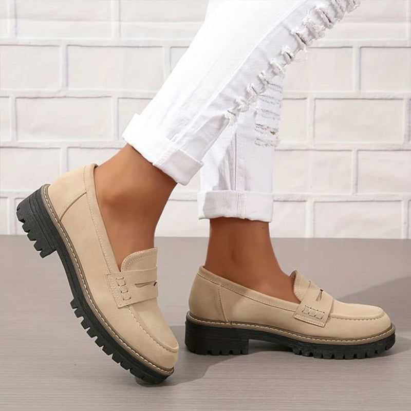 Daphné – Comfortabele Plateau Loafers