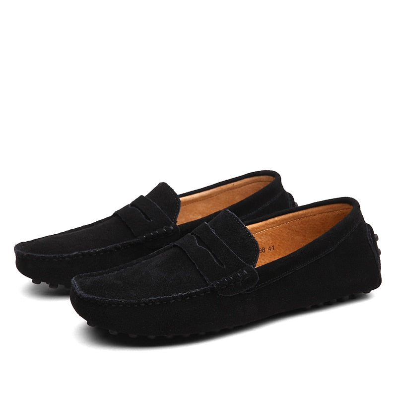 Matteo – suede loafers heren