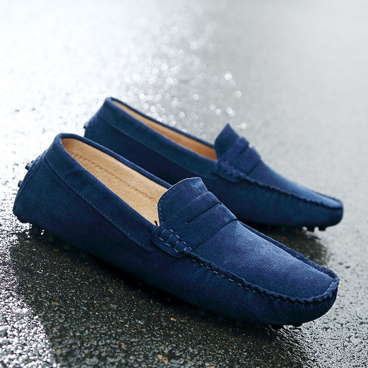 Matteo – suede loafers heren