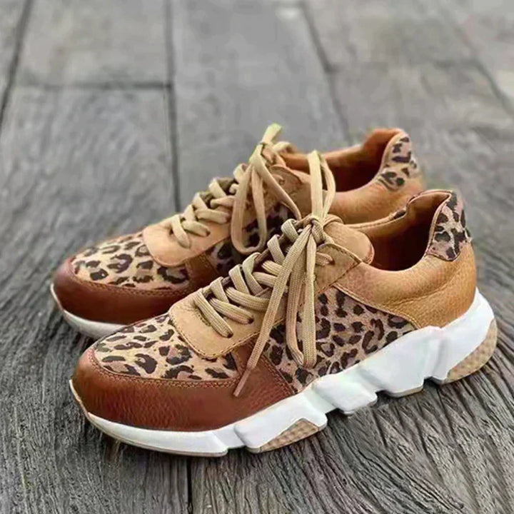Mara – Luipaard Print Dameschoenen