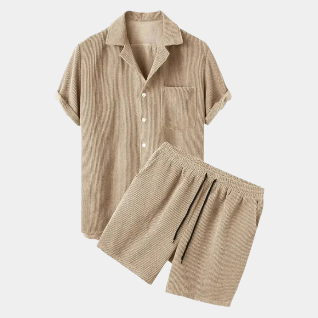 Dorian – Ribbed Velvet Set