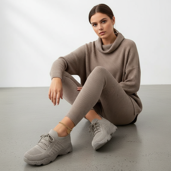 Dames orthopedische sneakers in comfortabel en stijlvol design