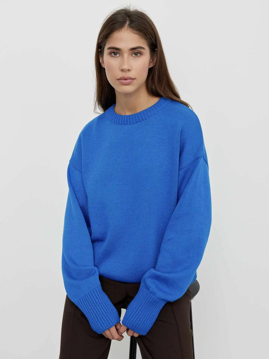 Eline – Basic Kasjmier Trui Voor Dames