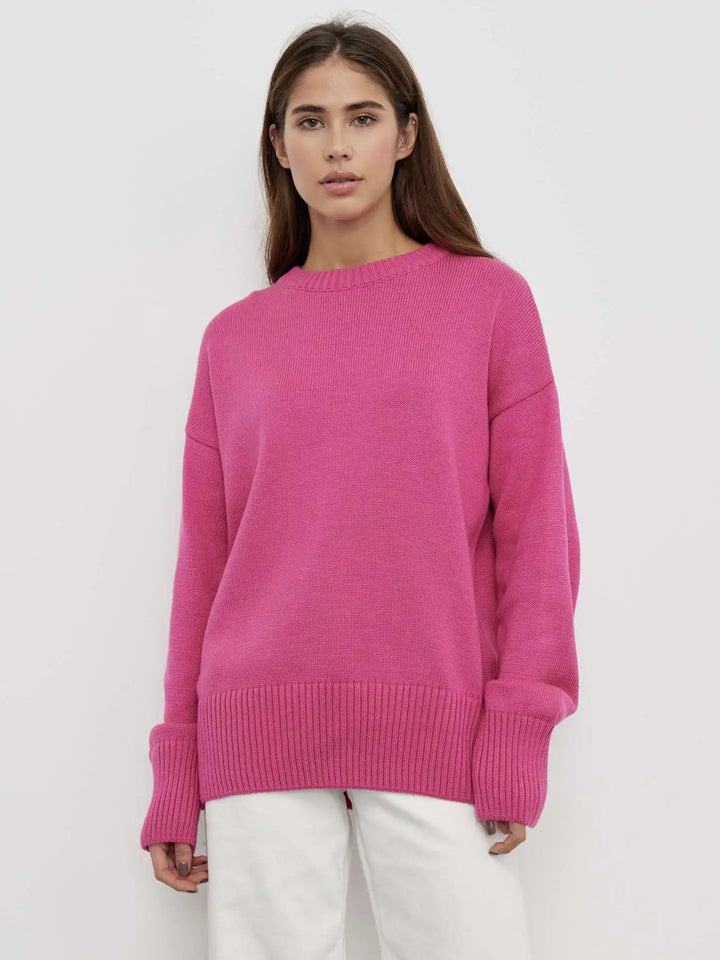 Eline – Basic Kasjmier Trui Voor Dames