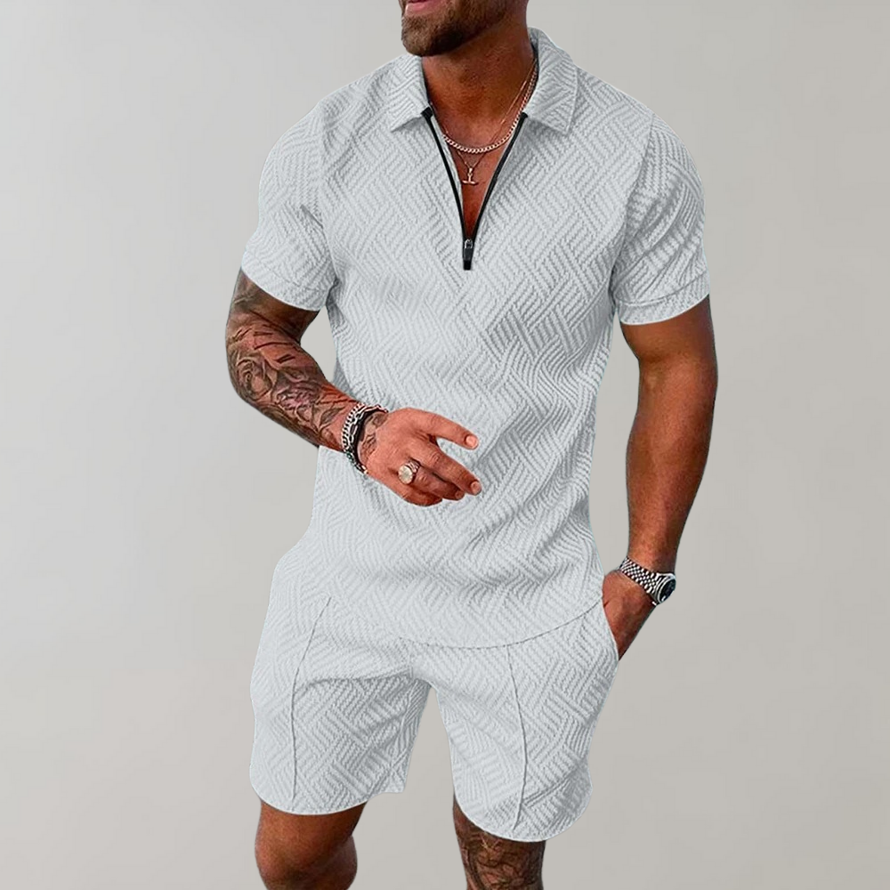 Adrian - Lichte tweedelige zomerset voor heren