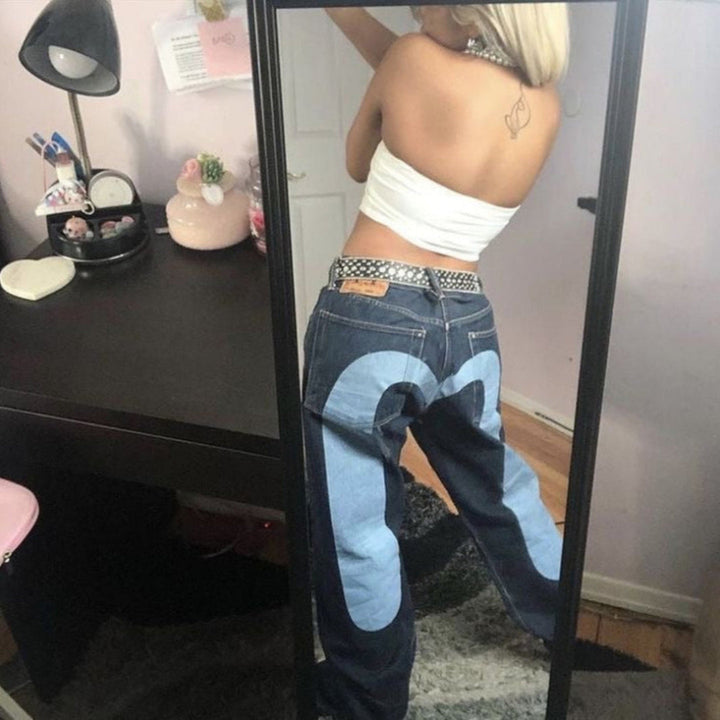 Mireille – Baggy Jeans met Print