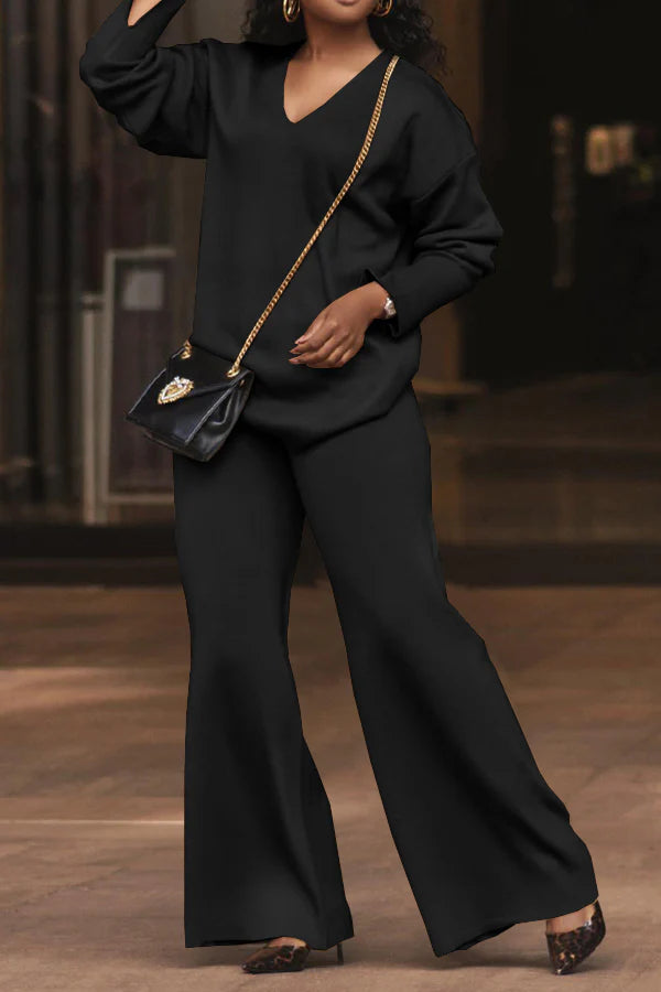 Maribel – Elegante Blouse & Broekenset
