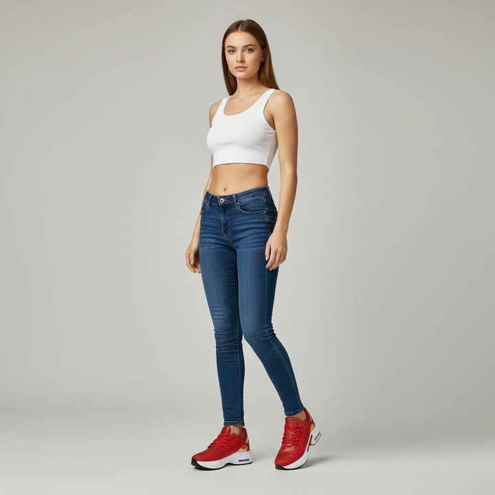 Orthopedische sneakers met ergonomisch ontwerp en ademend materiaal