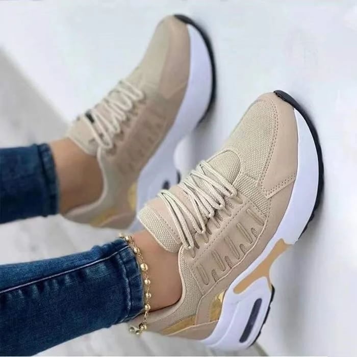Orthopedische sneakers met ergonomisch ontwerp en ademend materiaal