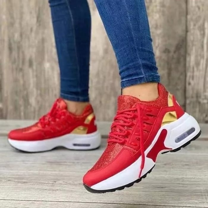 Orthopedische sneakers met ergonomisch ontwerp en ademend materiaal
