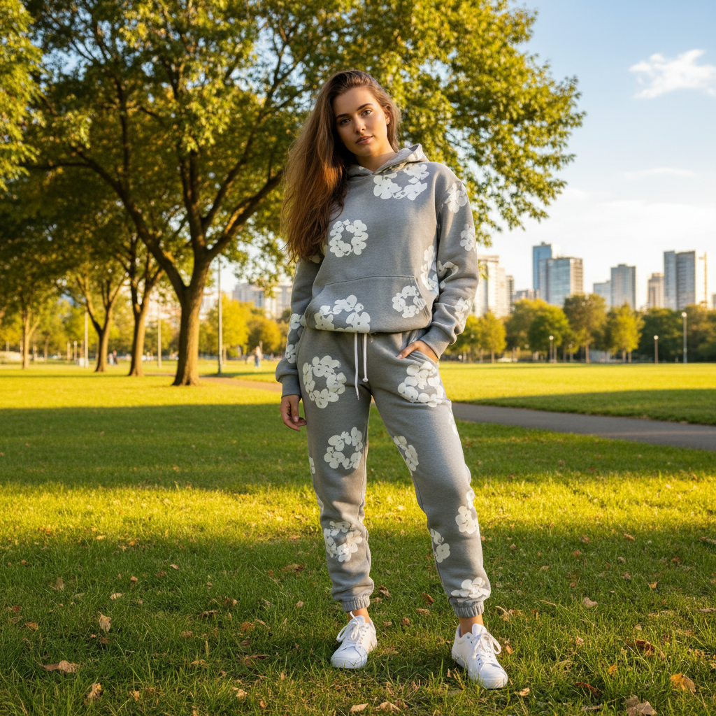 Isolde – Unisex trainingspak met iconische print