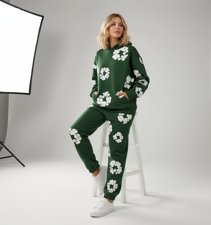 Isolde – Unisex trainingspak met iconische print