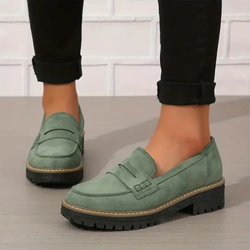 Daphné – Comfortabele Plateau Loafers
