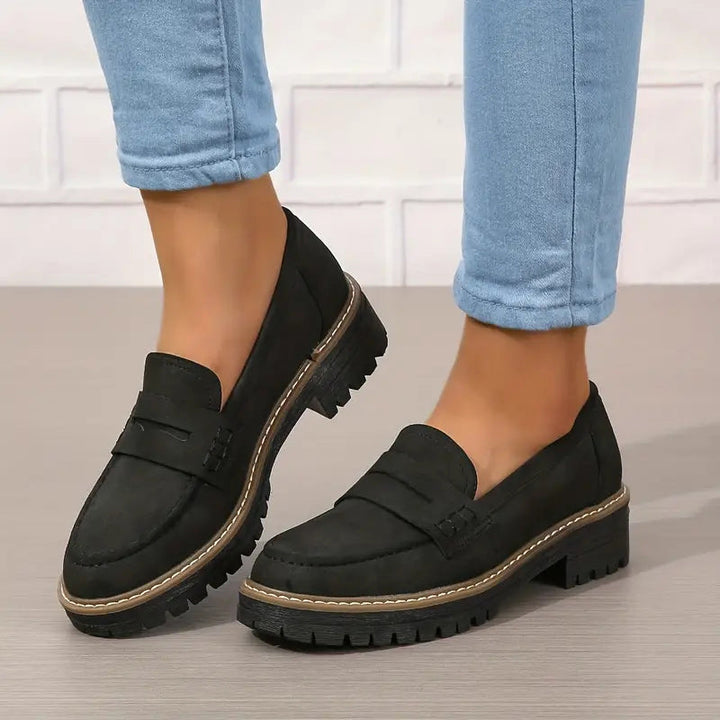 Daphné – Comfortabele Plateau Loafers