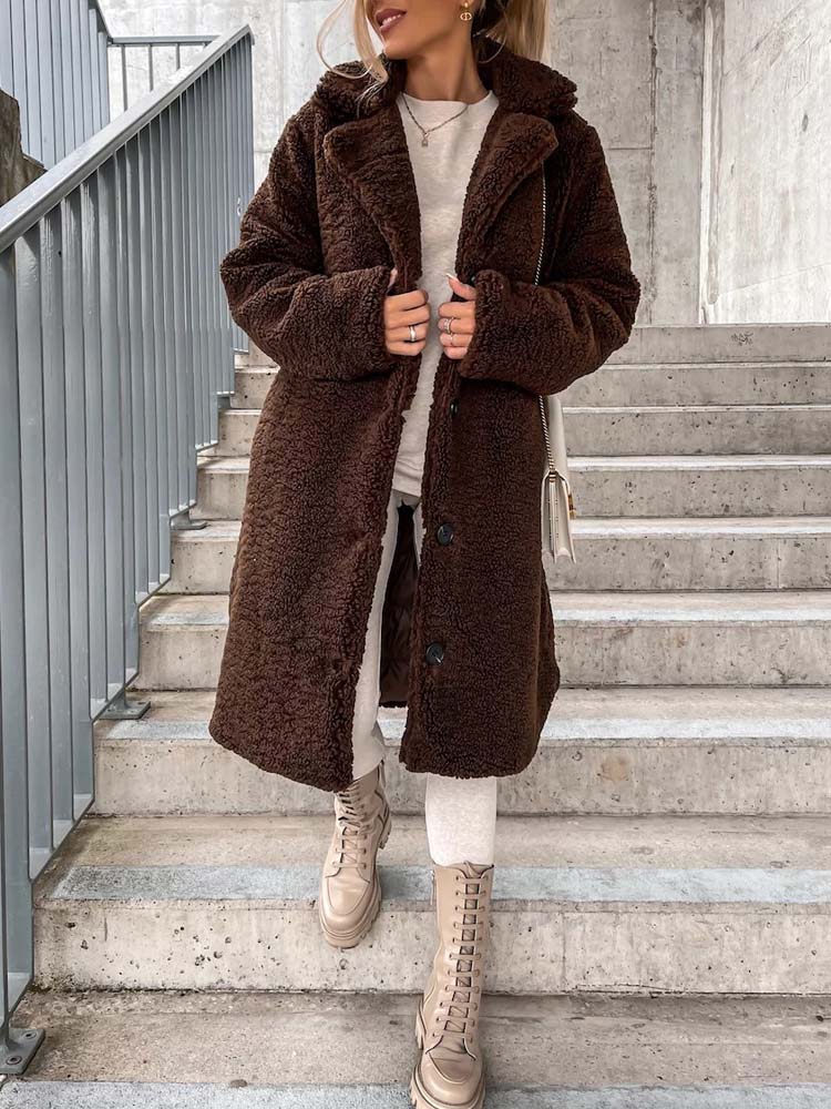 Élise – Teddy Coat