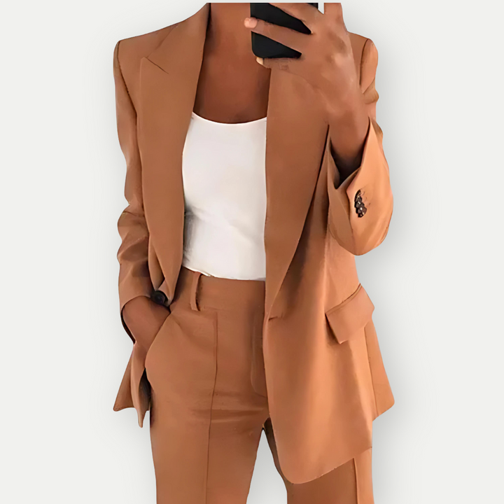 Fayenne – Premium dames blazer set