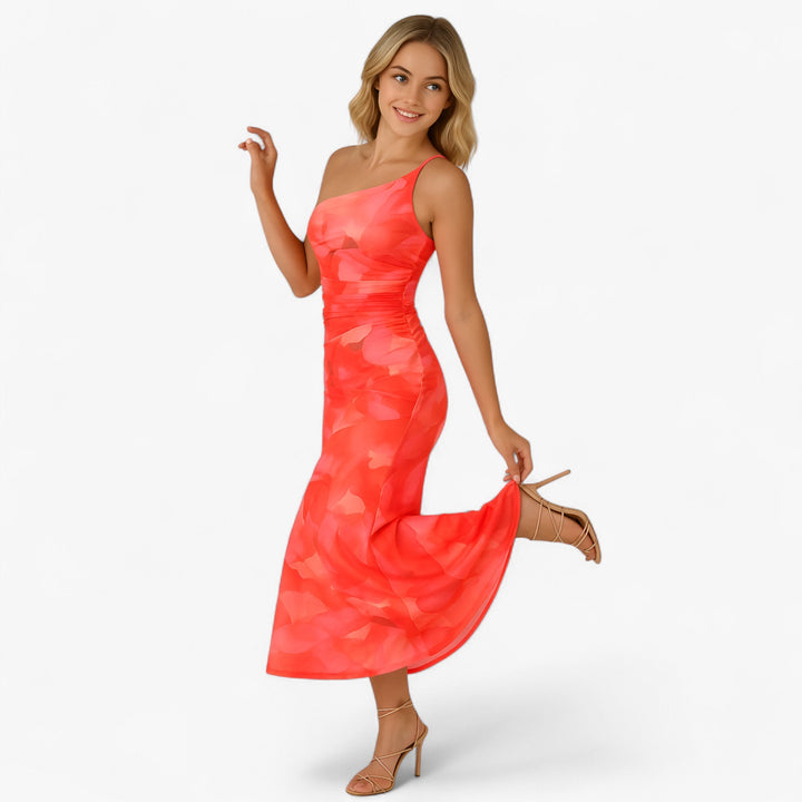 Althea – One Shoulder Maxi Jurk