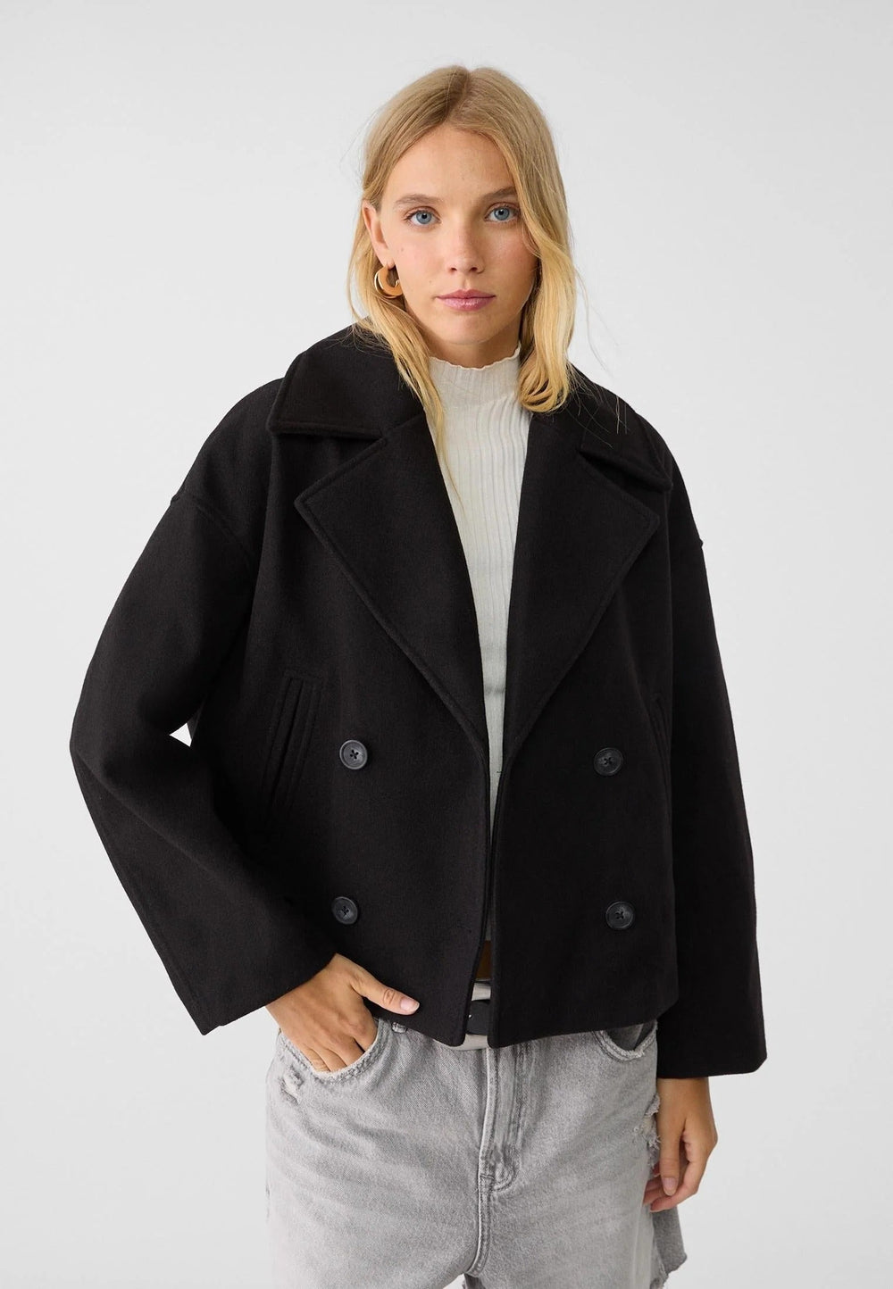  Elegant dames jasje, stijlvol en comfortabel voor werk, casual en avond.