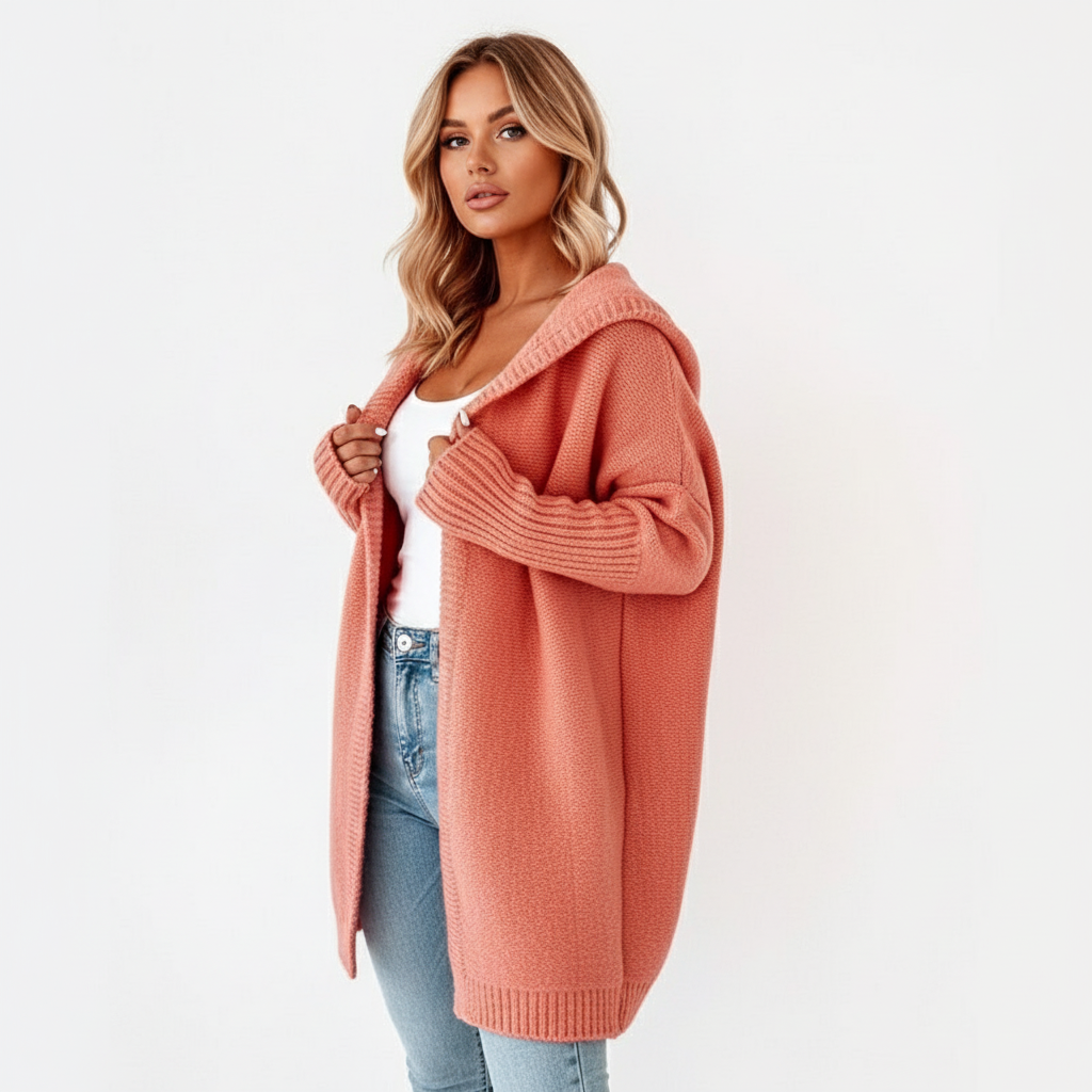 Comfortabel damesvest in zachte stof voor dagelijks gebruik