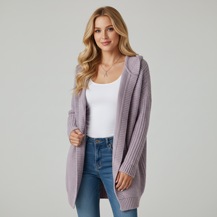 Comfortabel damesvest in zachte stof voor dagelijks gebruik