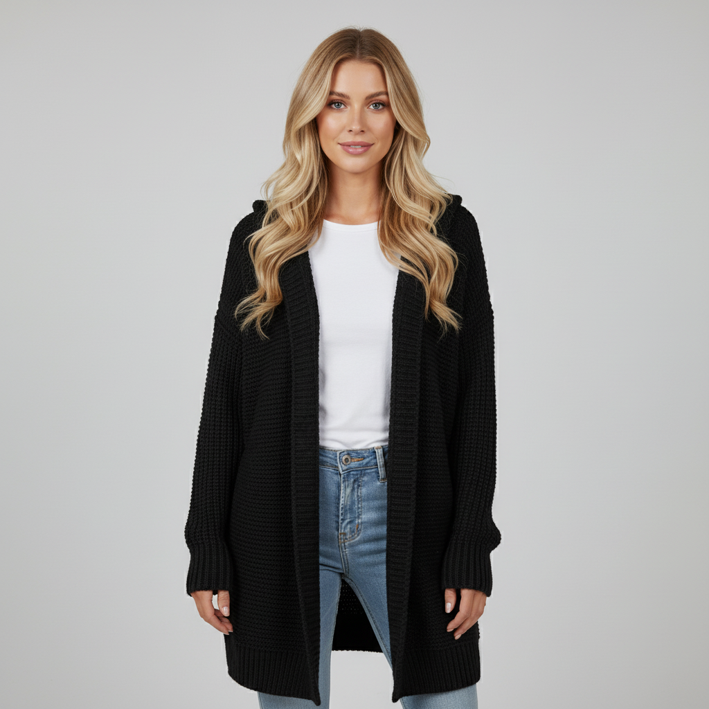 Comfortabel damesvest in zachte stof voor dagelijks gebruik