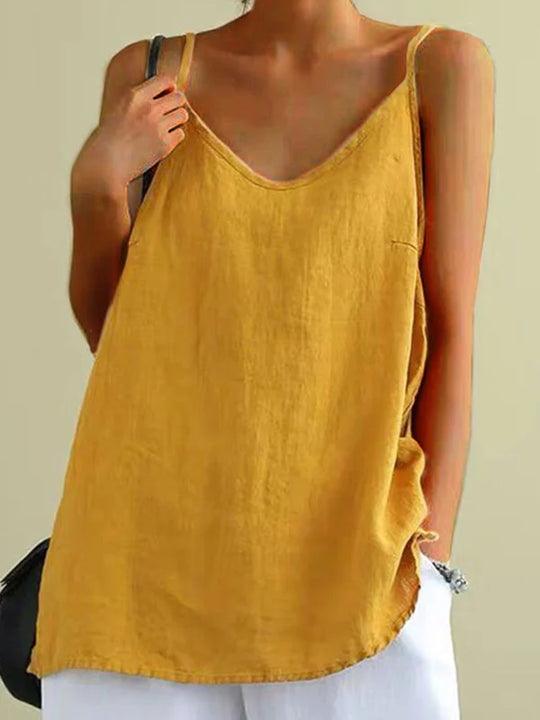 Alizée – Linnen Top