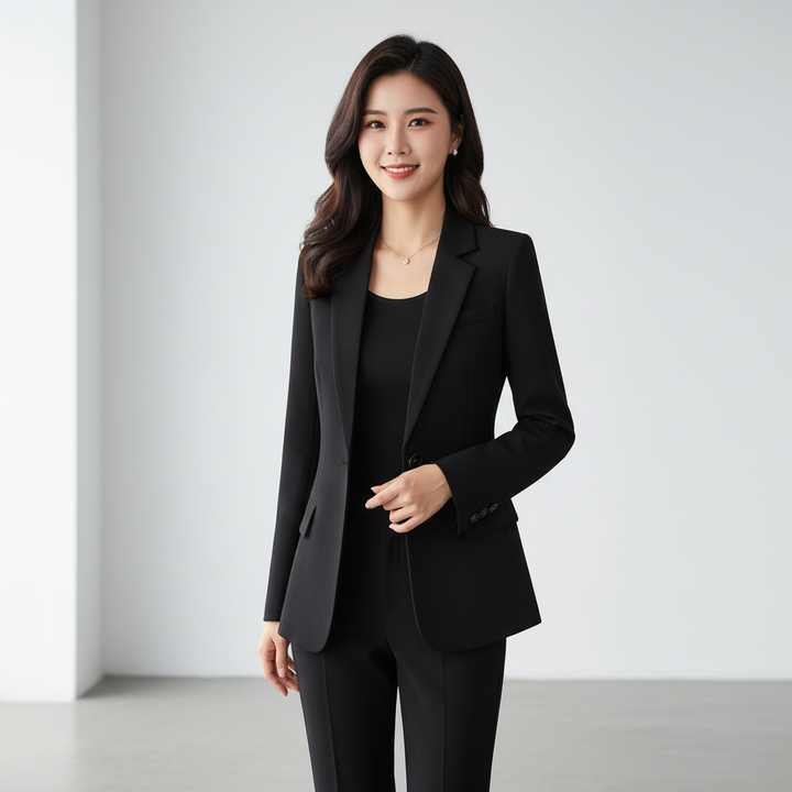 Elegante dames zomerblazer in licht en stijlvol design