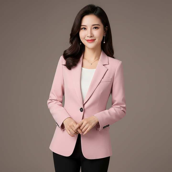 Elegante dames zomerblazer in licht en stijlvol design