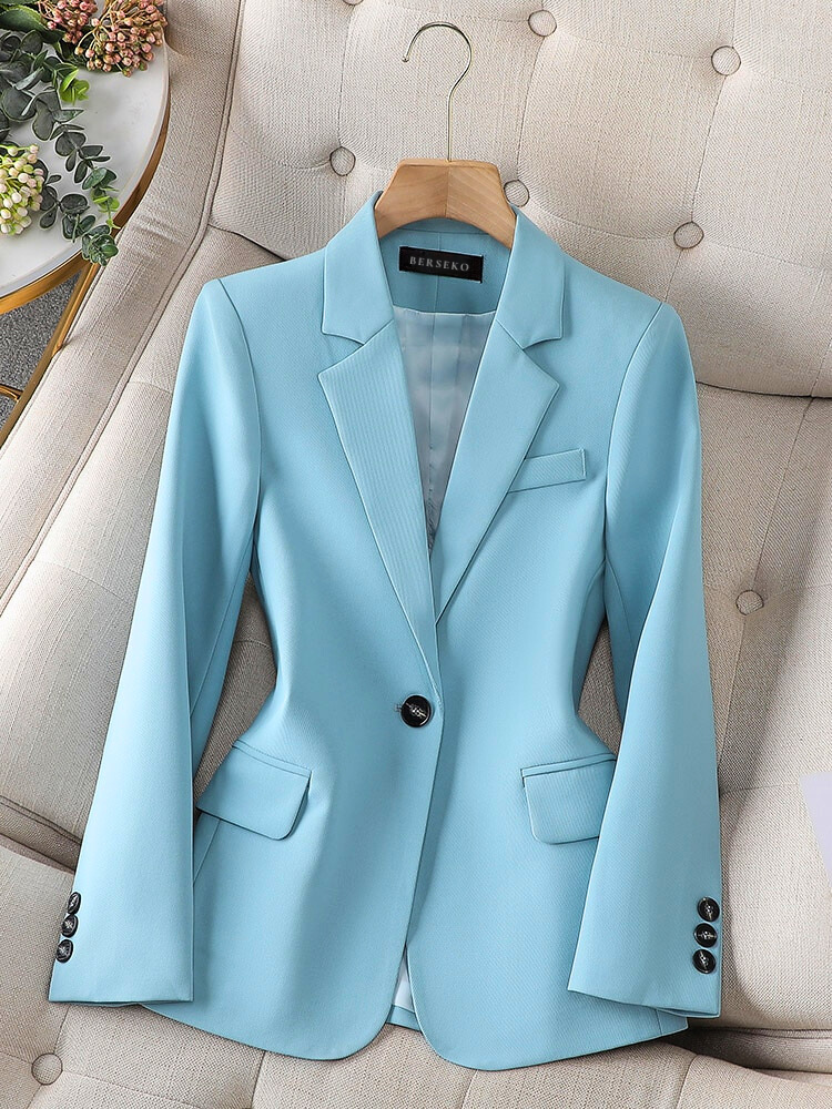 Elegante dames zomerblazer in licht en stijlvol design