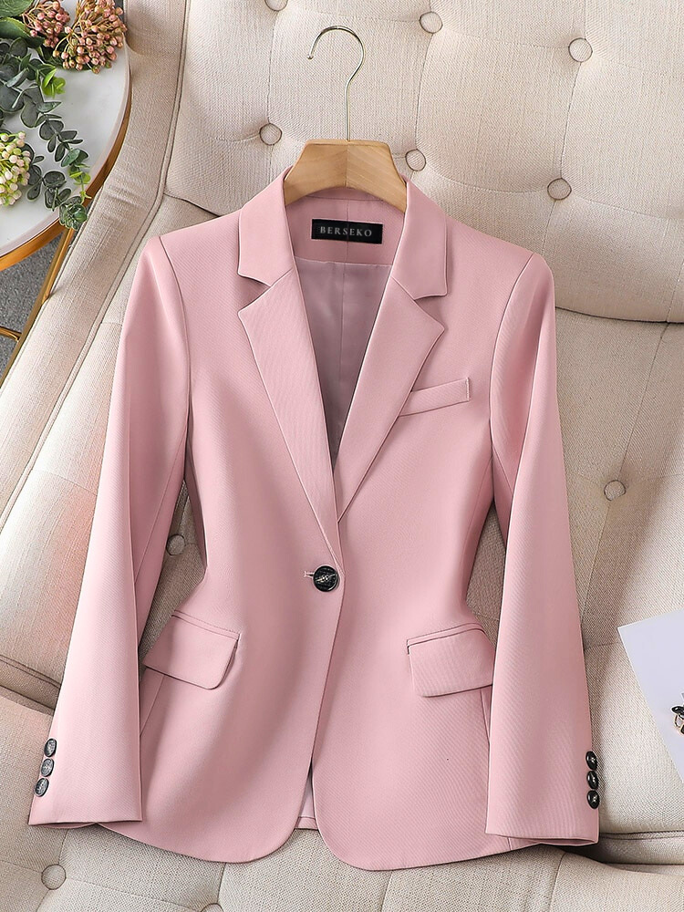 Elegante dames zomerblazer in licht en stijlvol design