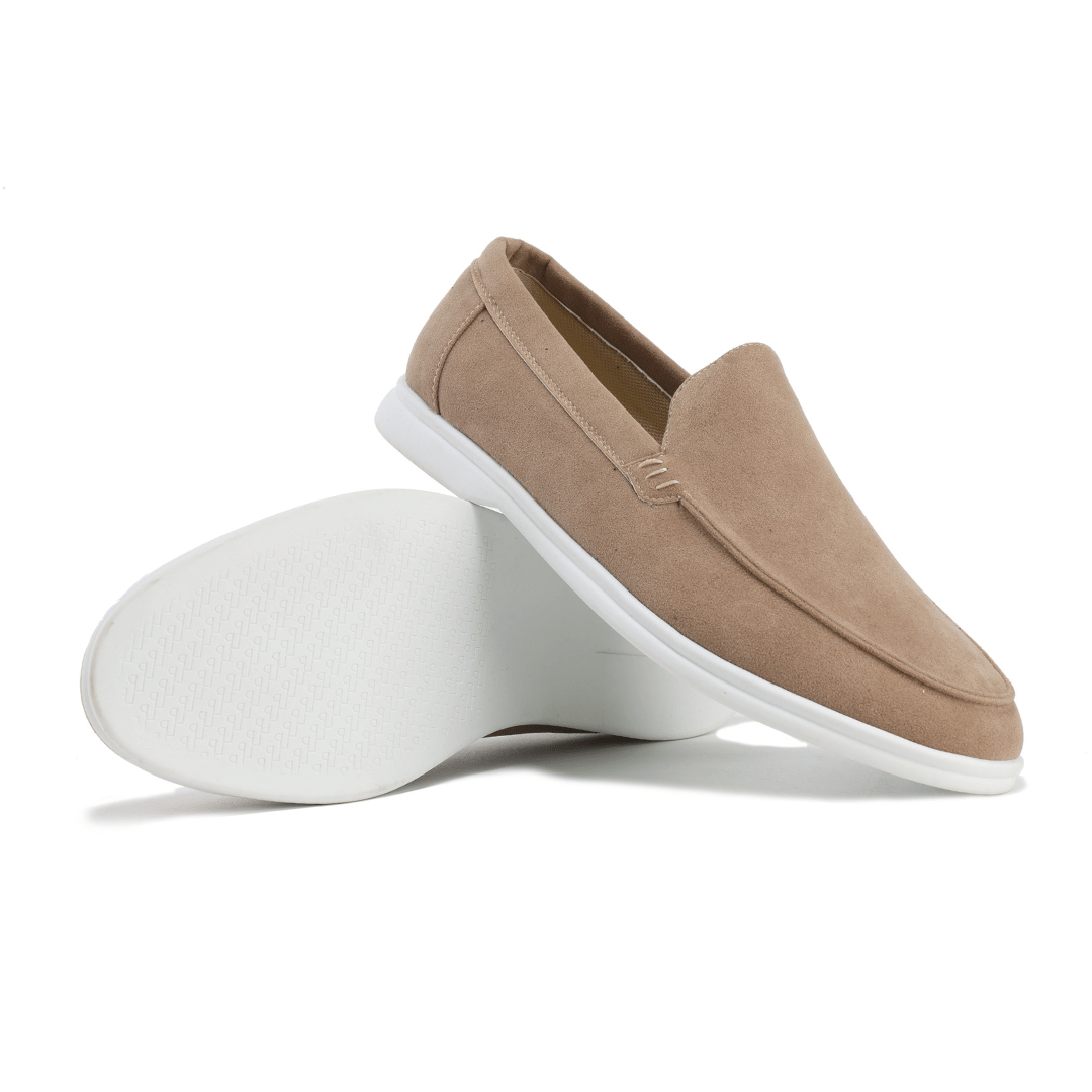 Lorian – suede loafers heren