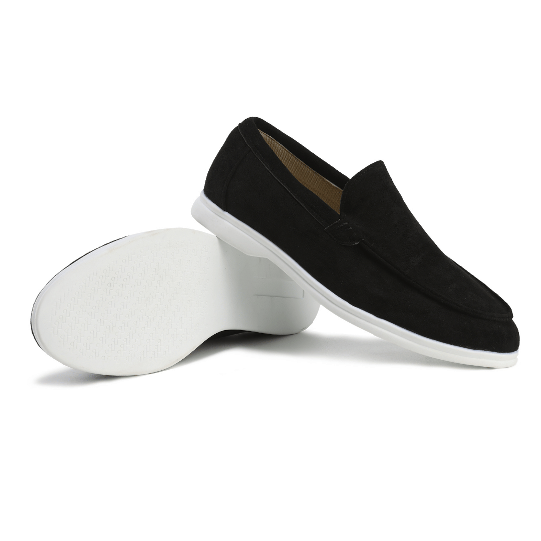 Lorian – suede loafers heren