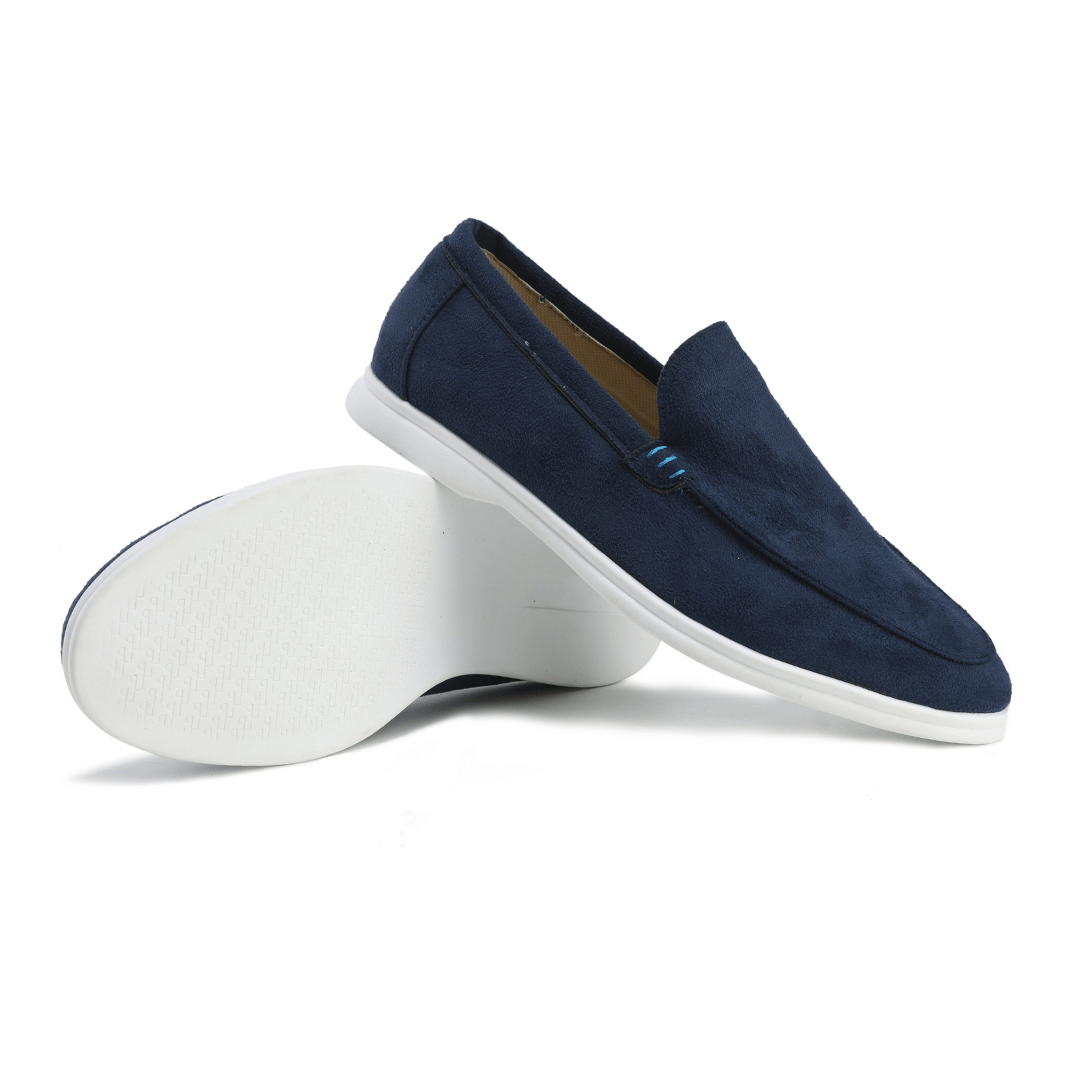 Lorian – suede loafers heren