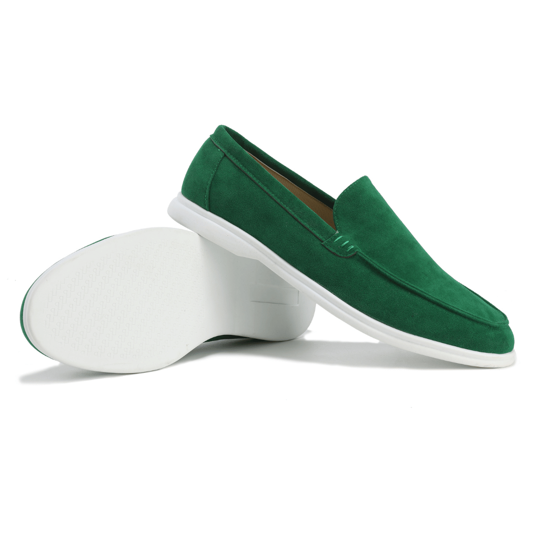Lorian – suede loafers heren