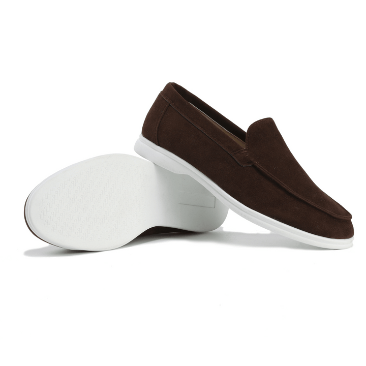 Lorian – suede loafers heren