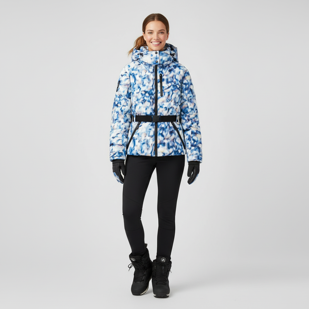 Warme dames winterjas in elegante en stijlvolle uitvoering