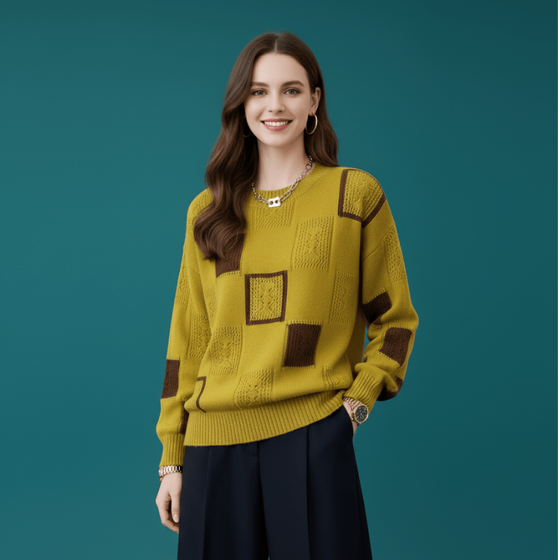 Lenoriva Amandine luxe zachte trui – elegante en comfortabele damestrui