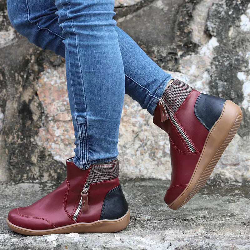 Dames enkelboots in stijlvol en elegant design