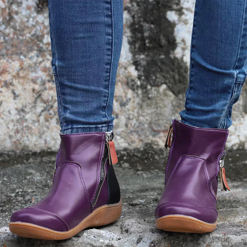 Dames enkelboots in stijlvol en elegant design