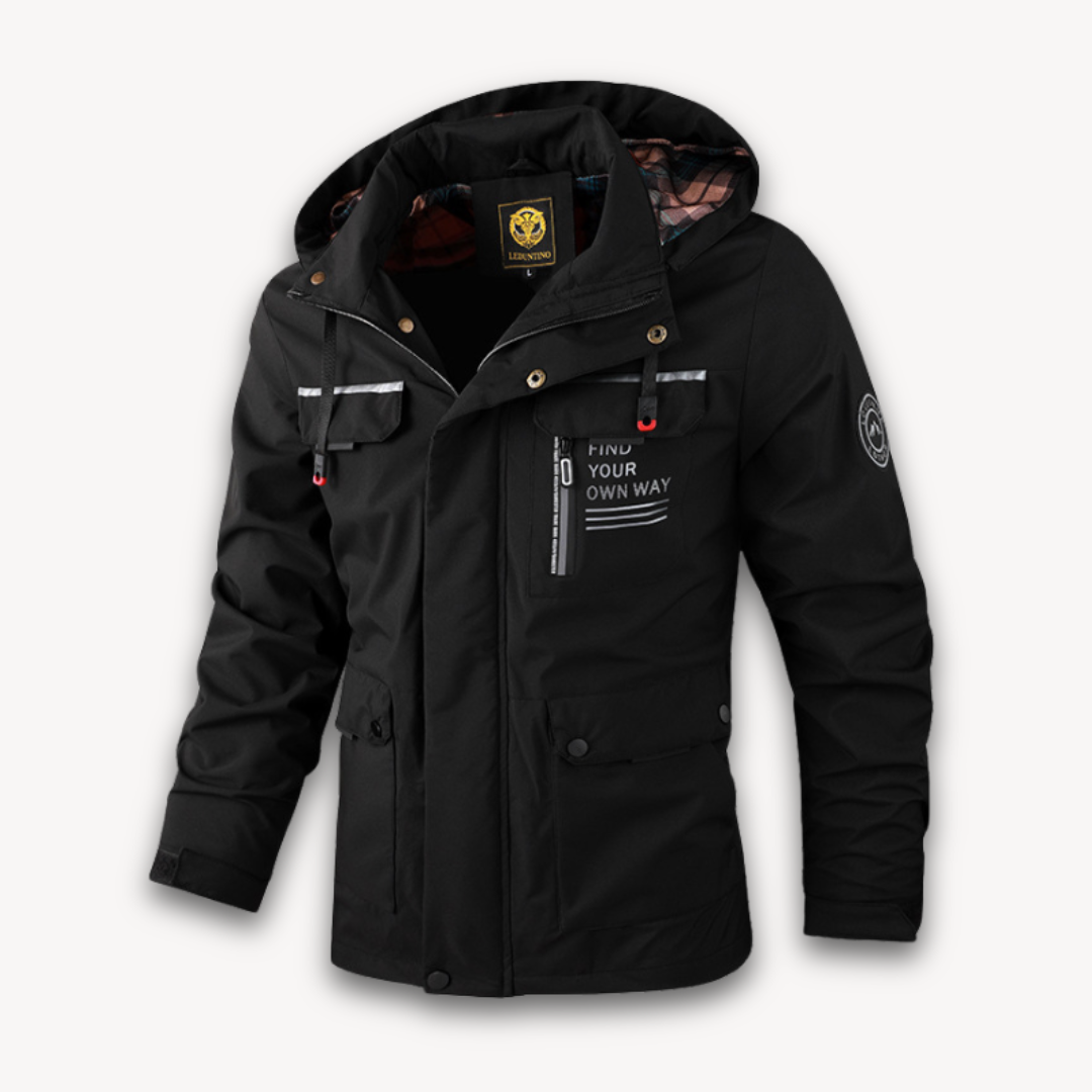 Max winterjas voor heren met capuchon – warme en stoere jas voor de winter