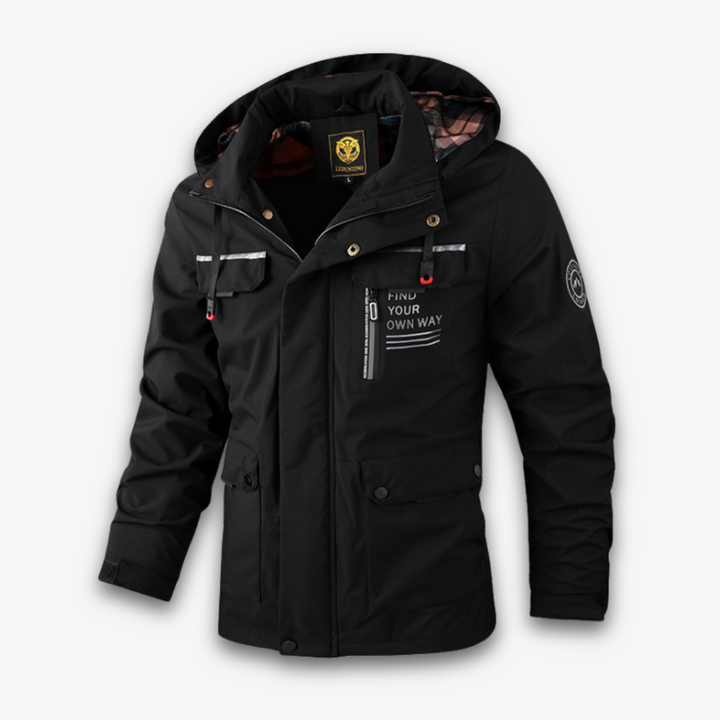 Max winterjas voor heren met capuchon – warme en stoere jas voor de winter